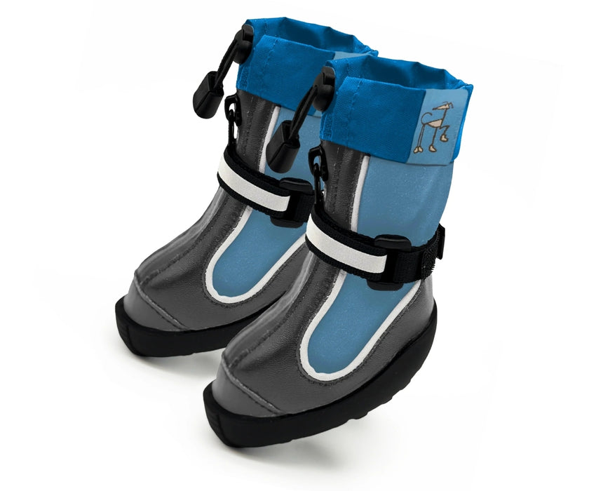 Hunnyboots Blue 'Nudleblu' Greyhound Winter Coat - Keep Your Greyhound Amazingly Warm