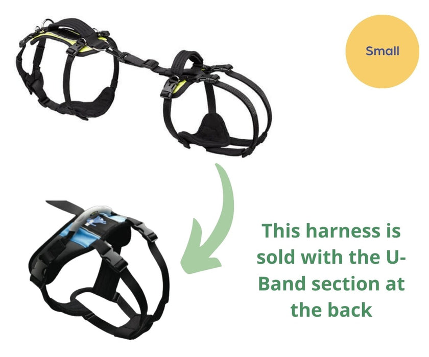 Help Em Up Dog Harness - U-Band Design (for male dogs whose penis is located further back)