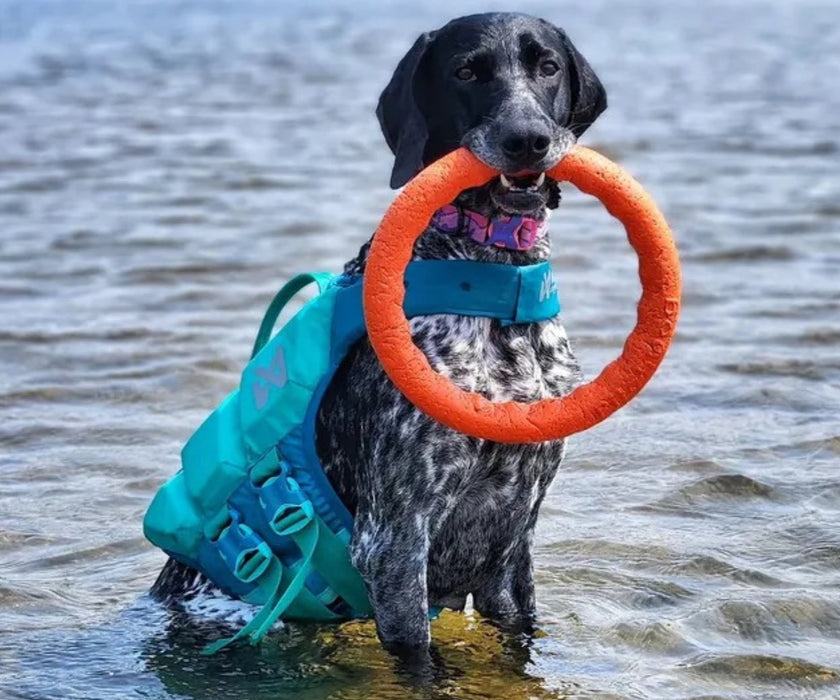 Non-Stop Dogwear Protector Dog Life Jacket - Innovative Side-Floatation Life Jacket with Breathable Material for Freedom of Movement