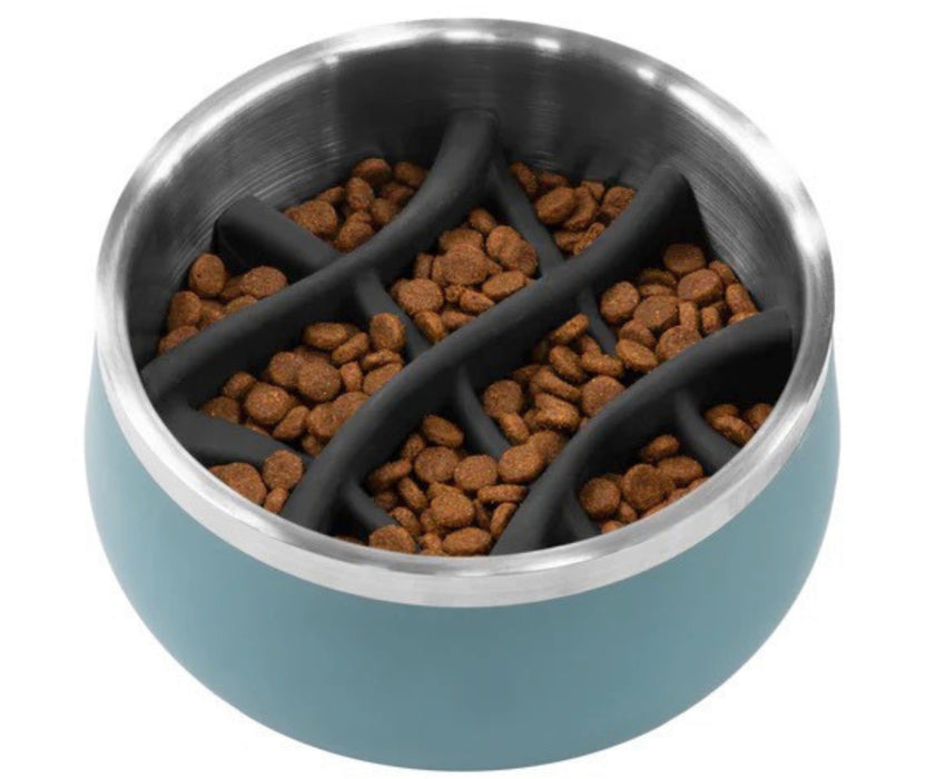 Ruffwear Basecamp Slow Feeder for Dogs - Food-Safe Silicone Slow Feeder Insert with Nature-Inspired Design for Mealtime Enrichment
