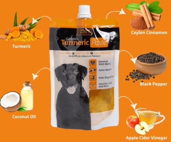 The Golden Paste Co. Turmeric Golden Paste for Dogs - Helps Ease Inflammation 100g