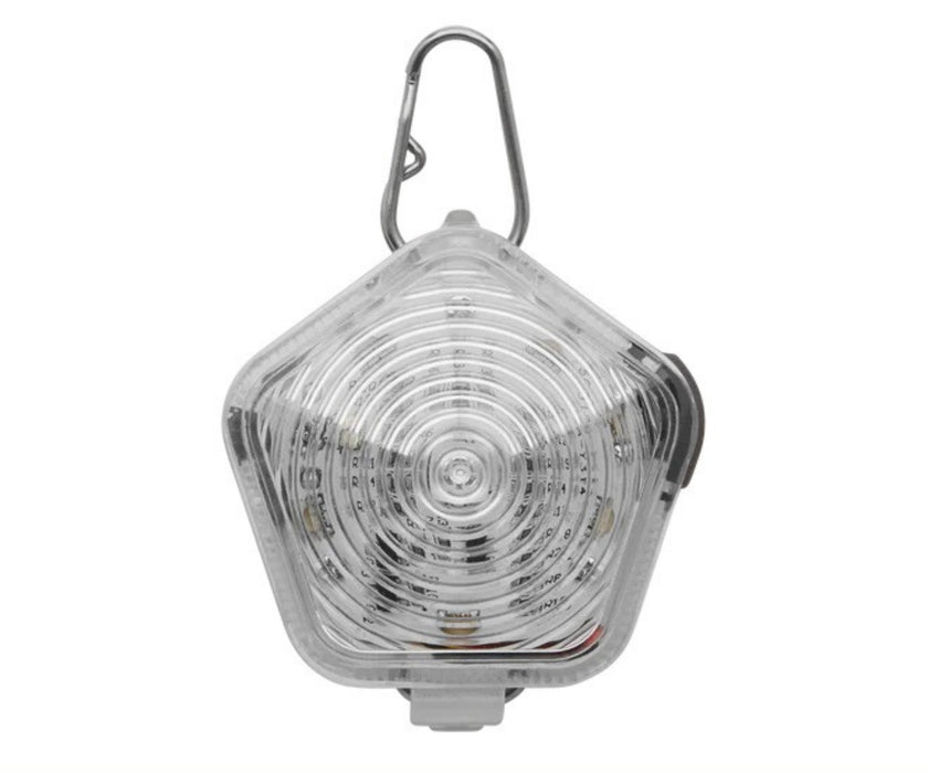 Ruffwear The Beacon Safety Dog Light for Dogs - Waterproof Rechargeable LED Light with Three Colour Modes for Low-Light Visibility