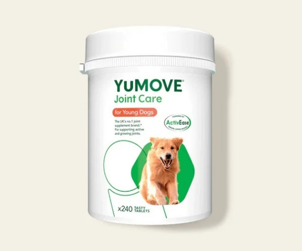 YuMOVE Joint Care for Young Dogs - Supports Active & Growing Joints 60 or 240 Tablets