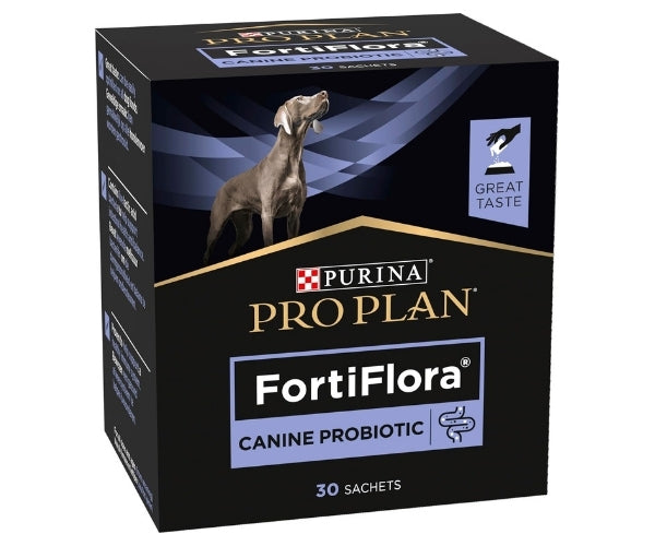 Purina Pro Plan FortiFlora Probiotic for Dogs - Support for Troublesome Tummies 30 Sachets