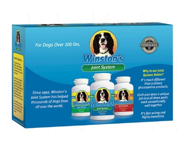 Winston's Joint System - 100% Natural Dog Joint Repair