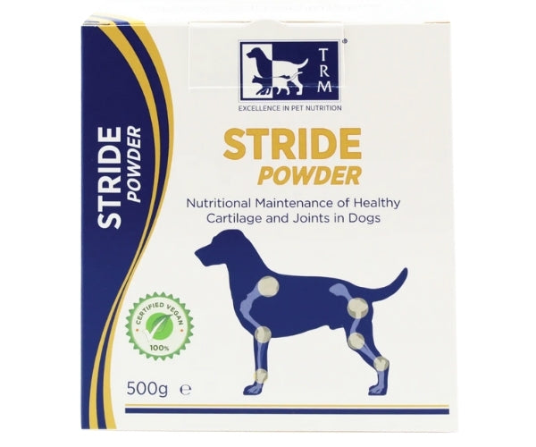 TRM Pet Stride Powder for Dogs - Maintains Healthy Cartilage & Joints 150g or 500g