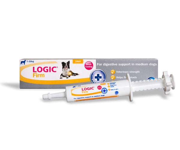 Logic Firm Digestive Support Paste for Dogs - Probiotic for Managing Digestive Upset 24ml or 60ml