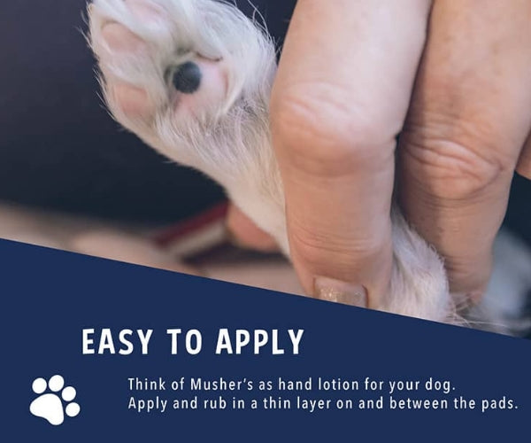 Musher's Secret Paw Wax for Dogs - All Season Natural Paw Protection