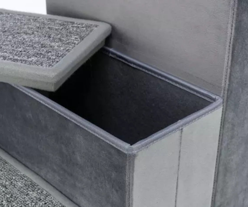 Dog Stairs - Secure Comfortable Dog Stairs With Storage