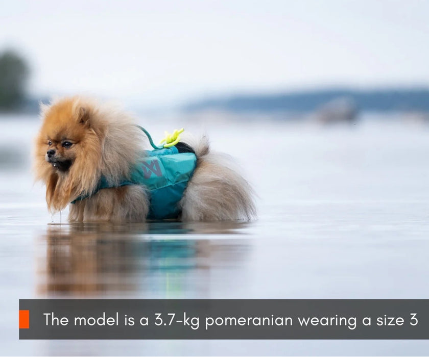 Non-Stop Dogwear Protector Dog Life Jacket - Innovative Side-Floatation Life Jacket with Breathable Material for Freedom of Movement