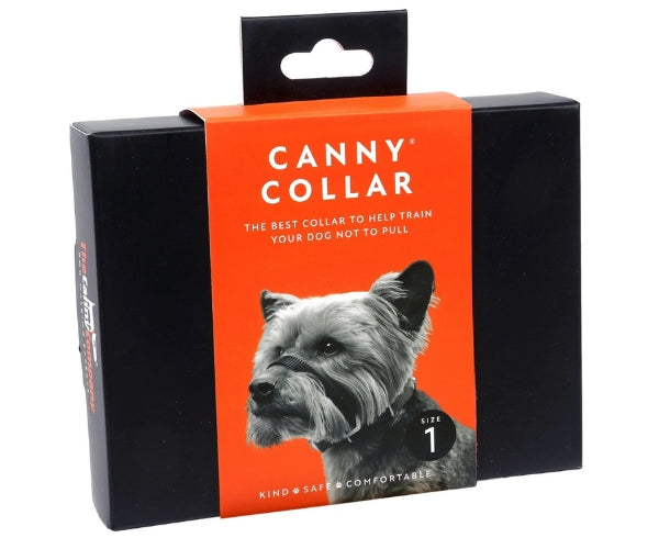 Canny Collar No Pull Dog Headcollar - Helps Train Your Dog to Stop Pulling for Stress-Free Walks (black)