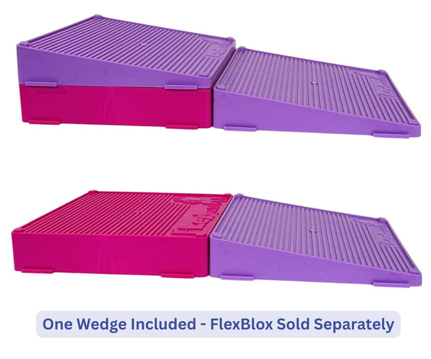 Flexiness FlexBlox Wedge for Dogs - Supports Balance, Strength & Coordination for Rehab & Fitness Training (31 × 12 × 6cm)