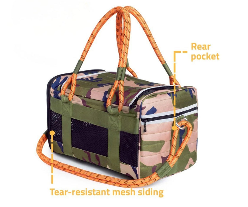 Roverlund Out of Office Dog Carrier - Comfortable, Secure Support for Travelling With Your Dog (up to 11kg)