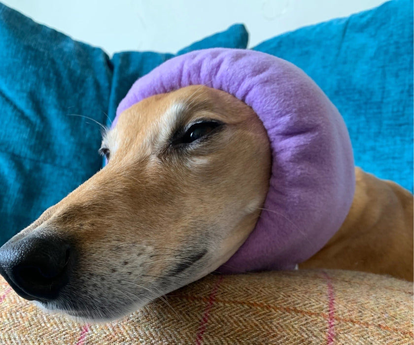 Soothe & Settle Dog Hush Muff - Noise Reducing Calming Snood for Anxiety, Travel & Stressful Situation Support