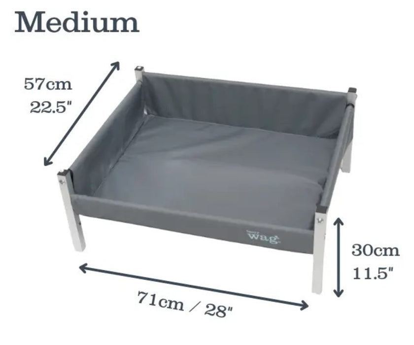 Henry Wag Elevated Orthopaedic Dog Bed - Raised Dog Bed for Better Joint Support & Airflow