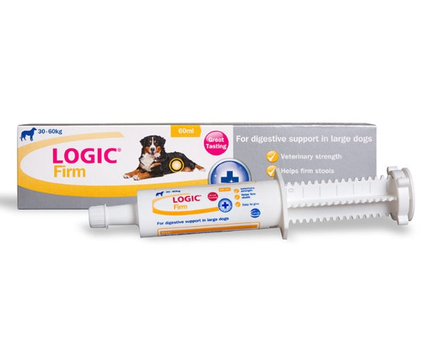 Logic Firm Digestive Support Paste for Dogs - Probiotic for Managing Digestive Upset 24ml or 60ml