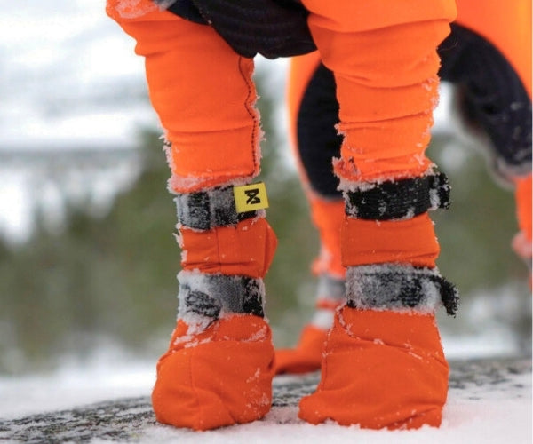 Non-Stop Dogwear Contact High Dog Boots - Protects Paws & Legs From Snow, Ice & Extreme Temperatures (four boots)