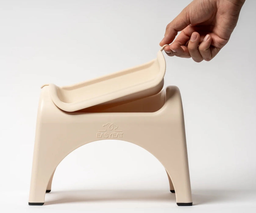 EasyEat Raised Feeder Set for Dogs - Encourages Better Posture, Comfortable Feeding and Supports Digestion