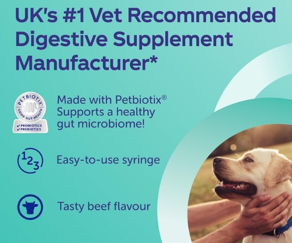 Protexin Pro-Kolin Paste - Fast-Acting Digestive Support for Dogs 15ml, 30ml, 60ml