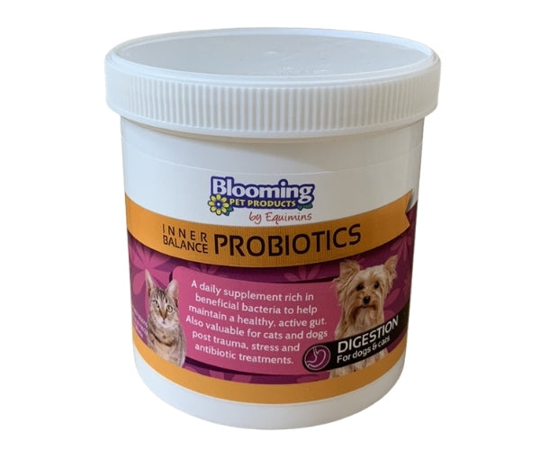 Equimins Blooming Pets Probiotic Powder for Dogs - Balances The Gut With Friendly Flora 350g Tub