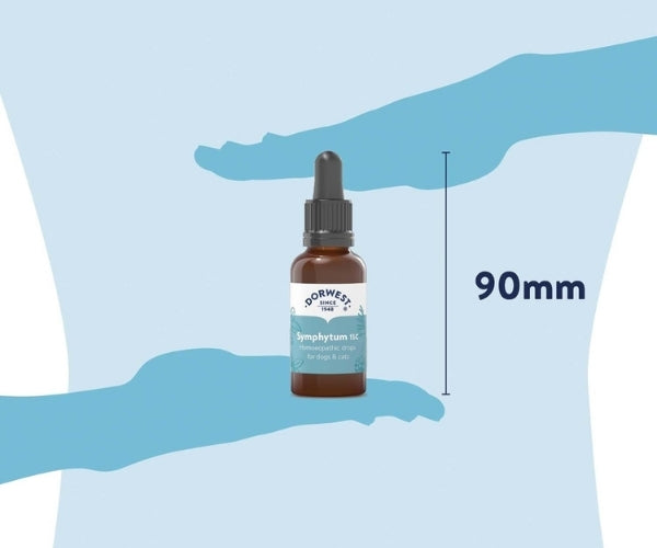 Dorwest Symphytum 15C Liquid for Dogs - Aftercare for Strains & Sprains 15ml