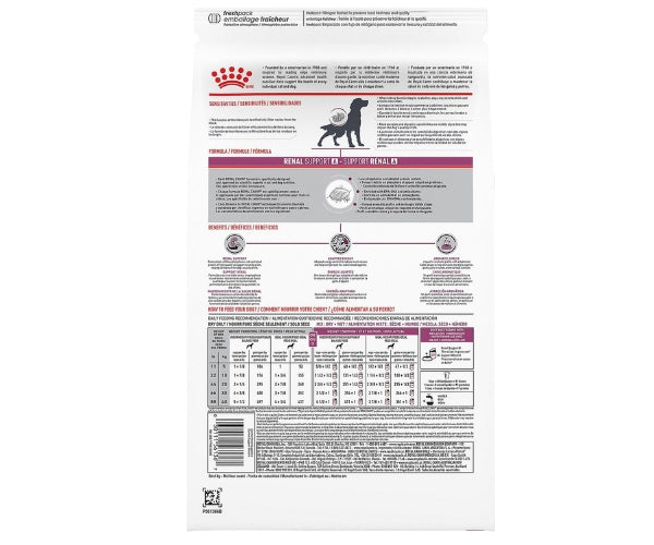 ROYAL CANIN Veterinary Health Nutrition Renal Dry Dog Food