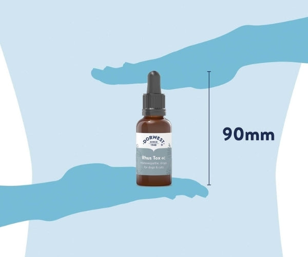 Dorwest Rhus Tox 6C Liquid for Dogs - Helps Ease Stiffness & Maintains Healthy Joints 15ml