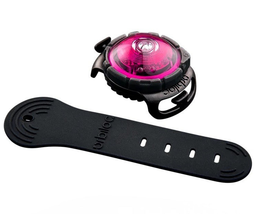 Orbiloc Dog Dual Safety Dog Light - Waterproof LED Light Visible Up to 5km for Collars, Harnesses and Leads