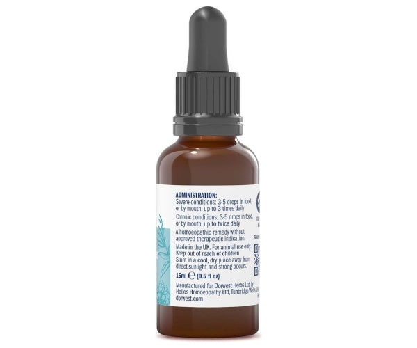 Dorwest Symphytum 15C Liquid for Dogs - Aftercare for Strains & Sprains 15ml