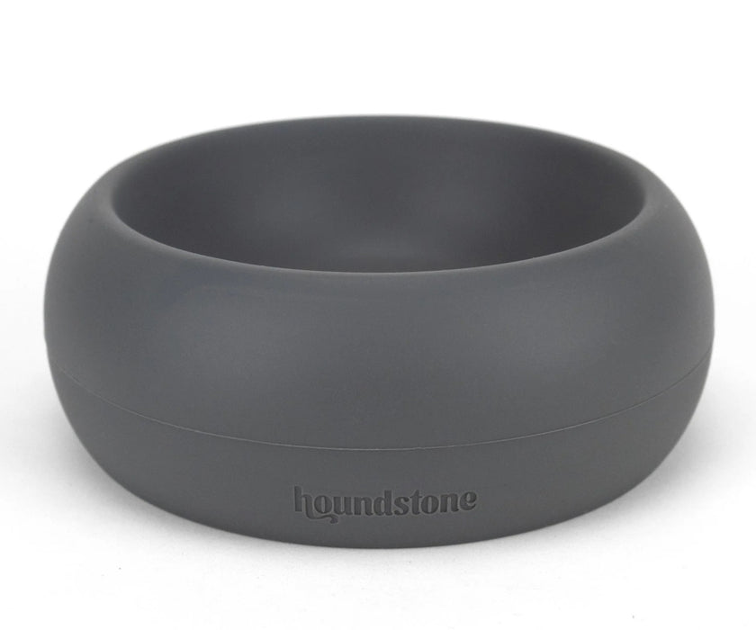 Houndstone Silicone Dog Bowl - Durable Well Designed Travel Bowl for Small Dogs (237ml capacity)