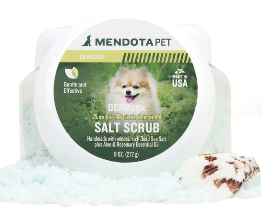 Dermagic Salt Scrub for Dogs - Exfoliate Skin and Coat