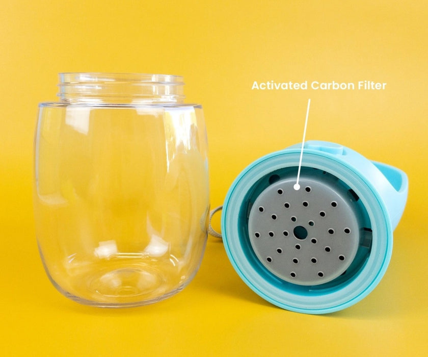 Green Wave Co. Dog Travel Bottle - Provide Filtered Water For Every Adventure 280ml