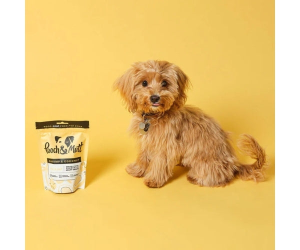 Pooch & Mutt Probiotic Treats for Dogs - Soothes Itchy Skin & Aids Glossy Coat 120g