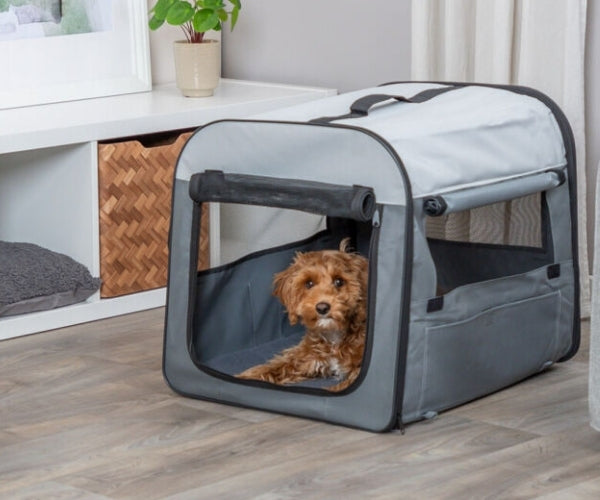 Fabric Dog Crate - Cosy, Comfortable and Practical Safe Space For Your Dog