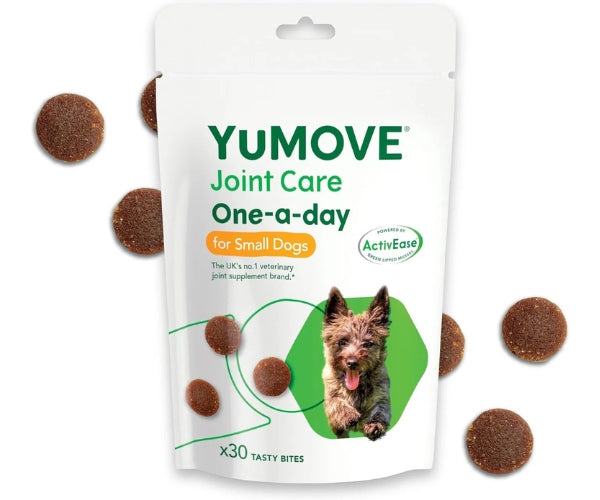 YuMOVE Joint Care One-a-Day Tasty Bites for Dogs - Simple Daily Joint Support 30 Bites