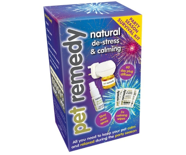 Pet Remedy Party Season Survival Kit for Dogs - Seasonal Anxiety Relief