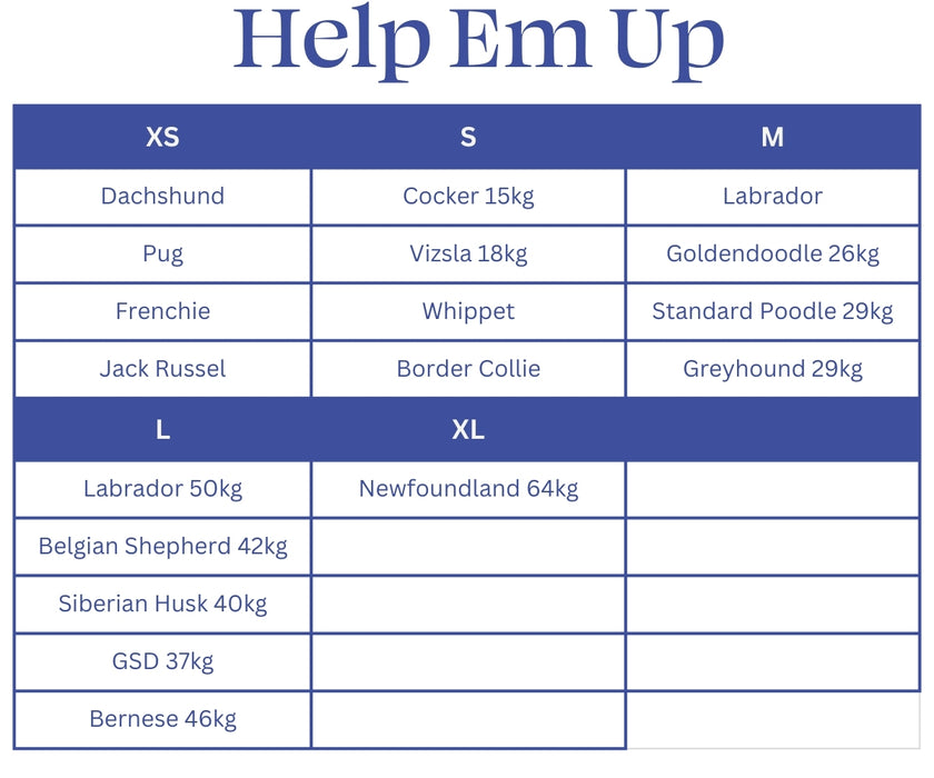Help Em Up Front Harness Only