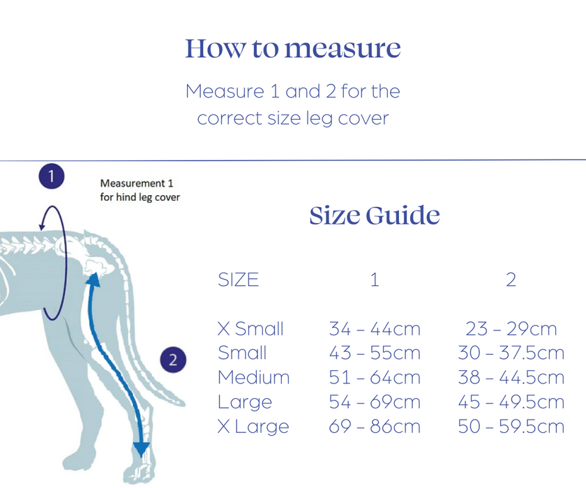 Double Rear Leg Dog Medical Protection Cover (made by Scandi Orthopedic) - Helps Your Dog Stay Comfortable During Recovery