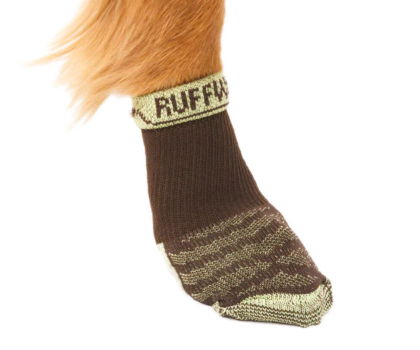Ruffwear Dog Socks - Nicely Elasticated, Wear In Boots, Comfortable, Quick-Drying (Set of 4 Socks)