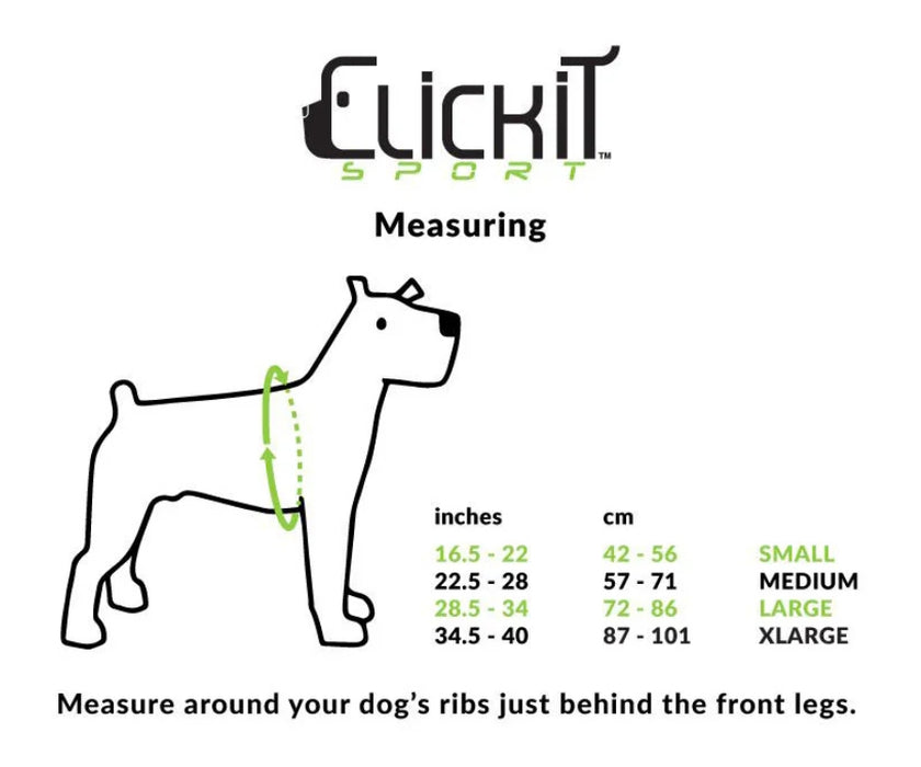 Sleepypod Clickit Sport Plus Dog Travel Harness - Keep Your Dog Safe In and Out Of The Car