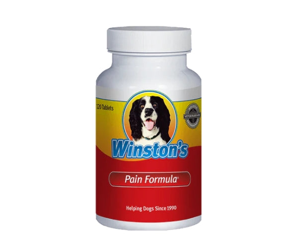 Winston's Pain Formula - 100% Natural Dog Supplement (120 Tablets ...