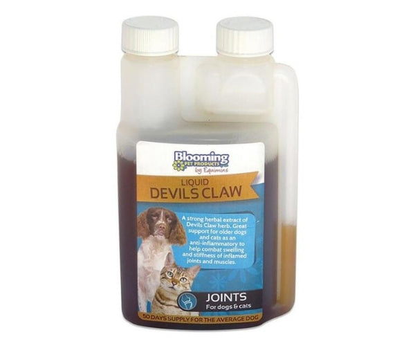 Equimins Blooming Pets Devil's Claw Liquid for Dogs - Promotes Healthy Joints & Bones 250ml