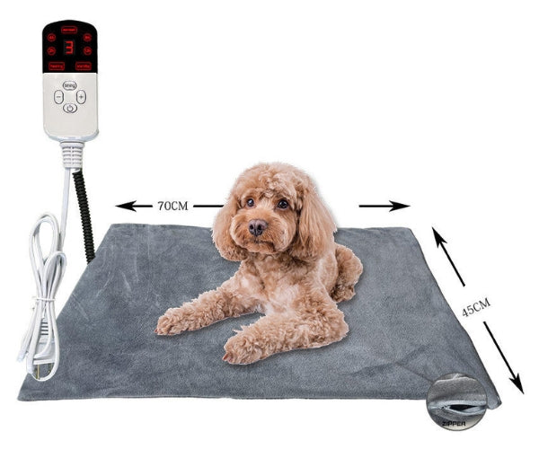 Large Electric Warm Heat Mat for Dogs - Comfort & Warmth to Soothe Your Dog's Joints & Helps Arthritis 50x70cm