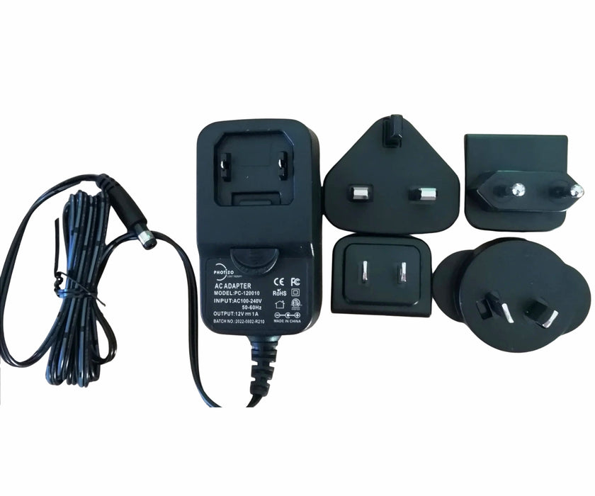 Photizo Replacement Charger for Home Care & Vetcare Devices - Official Charger for Photizo Light Therapy Units
