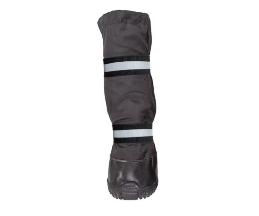 Zoomadog Reflective Waterproof Dog Boots - Durable Non-Slip Boots to Keep Paws & Legs Dry (1, 2 or 4 boots)