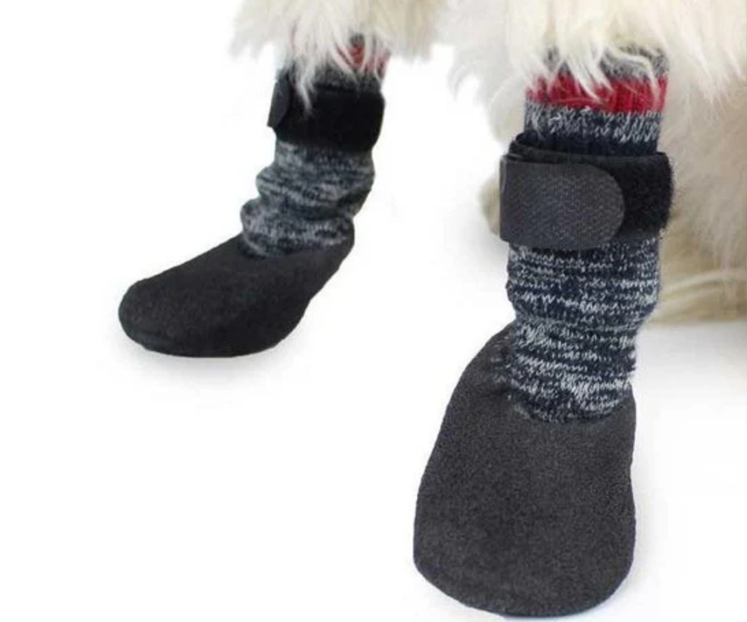 Zoomadog Traction Dog Socks (Indoor & Outdoor Use)