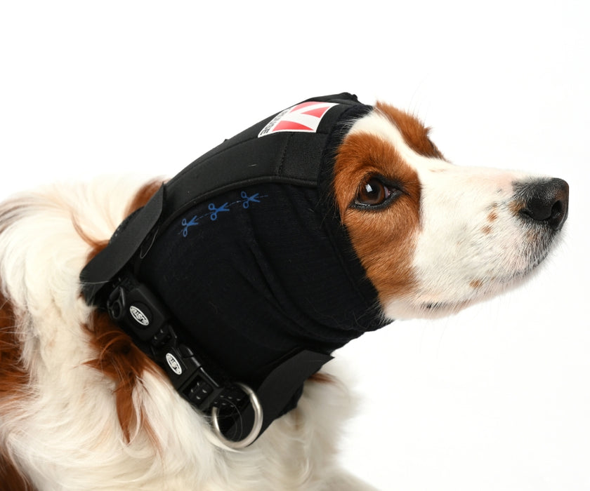 Kruuse Buster Dog Ear Cover - Soft Protective Ear Wrap for Post-Op Recovery, Injuries & Scratching Prevention