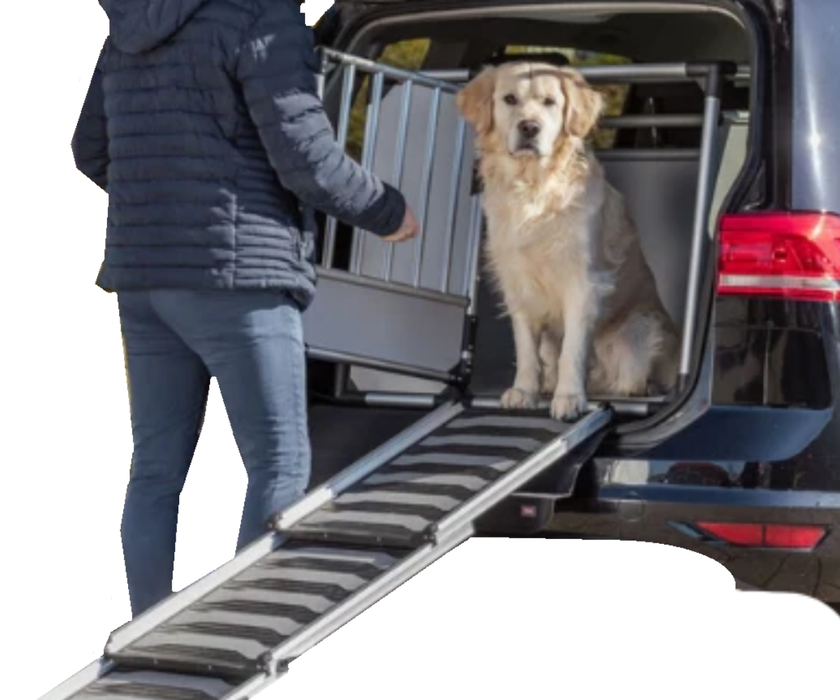 Trixie Telescopic Car Dog Ramp - Extra Long for Gentle Vehicle Access Up to 90kg (175cm Long x 40cm Wide)