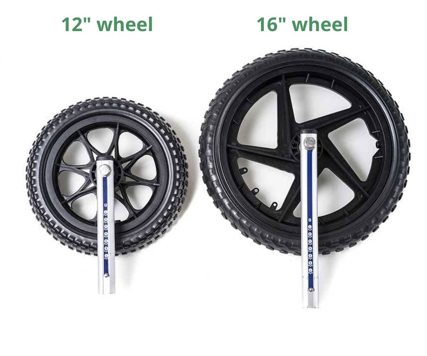 Wheels and Struts for Walkin Wheelchair - A Pair