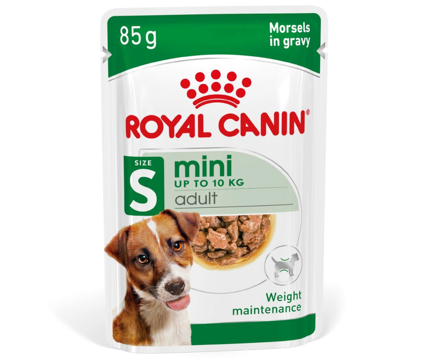 Royal Canin Mini Adult Wet Dog Food 85g x 12 Pouches